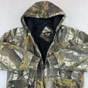 Outfitters Ridge Jacket Mens Medium Realtree Hardwoods Camouflage Hunting Camo